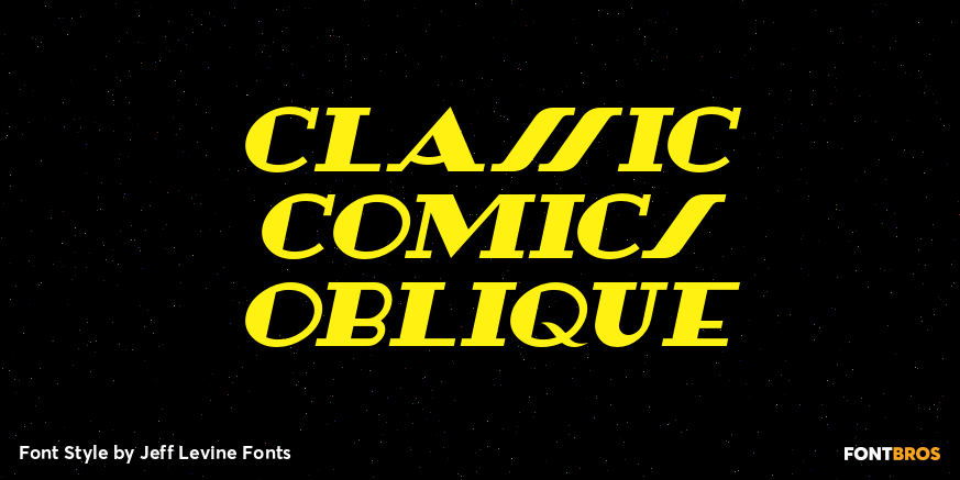 Classic Comics Oblique Poster