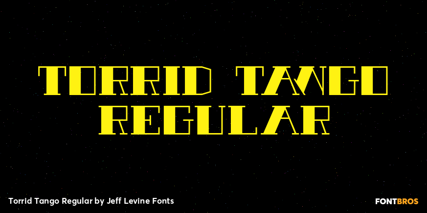 Torrid Tango Regular Poster