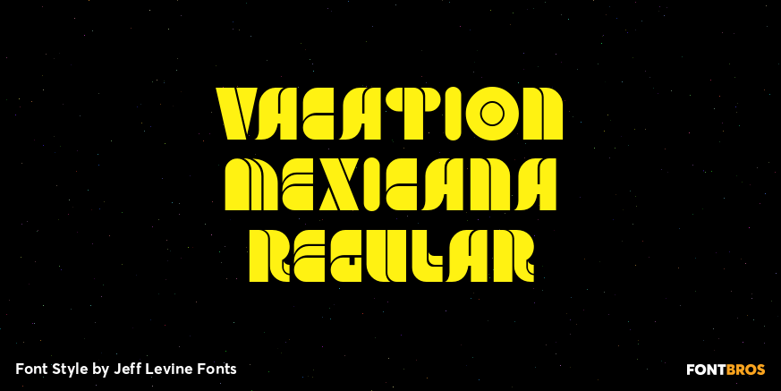 Vacation Mexicana Regular Poster