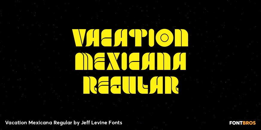 Vacation Mexicana Regular Poster