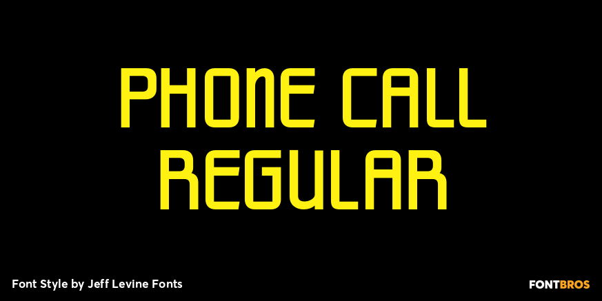 Phone Call Regular Poster