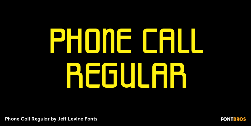 Phone Call Regular Poster