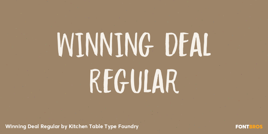 Winning Deal Regular Poster