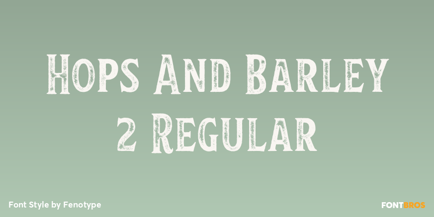 Hops And Barley 2 Regular Poster