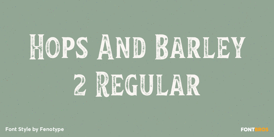 Hops And Barley 2 Regular Poster