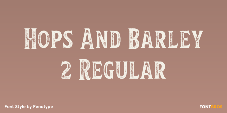 Hops And Barley 2 Regular Poster