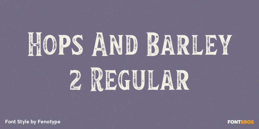 Hops And Barley 2 Regular Poster