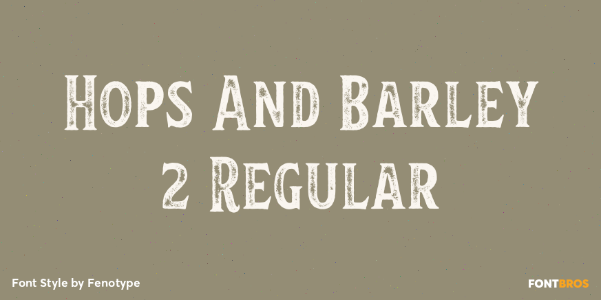 Hops And Barley 2 Regular Poster