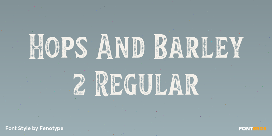 Hops And Barley 2 Regular Poster