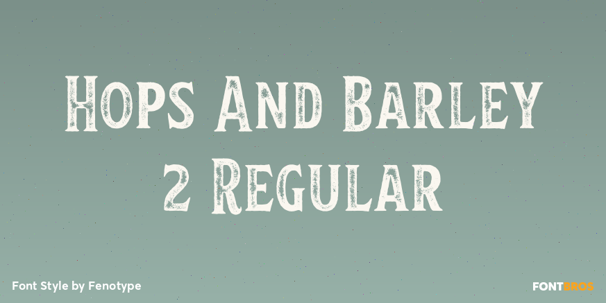 Hops And Barley 2 Regular Poster