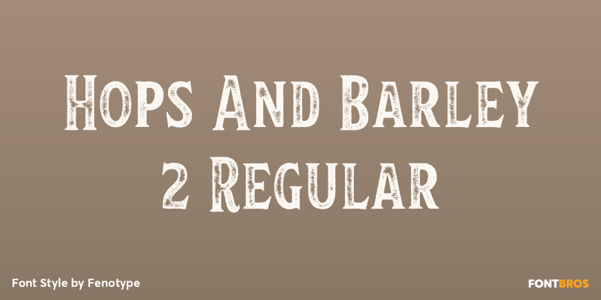 Hops And Barley 2 Regular Poster