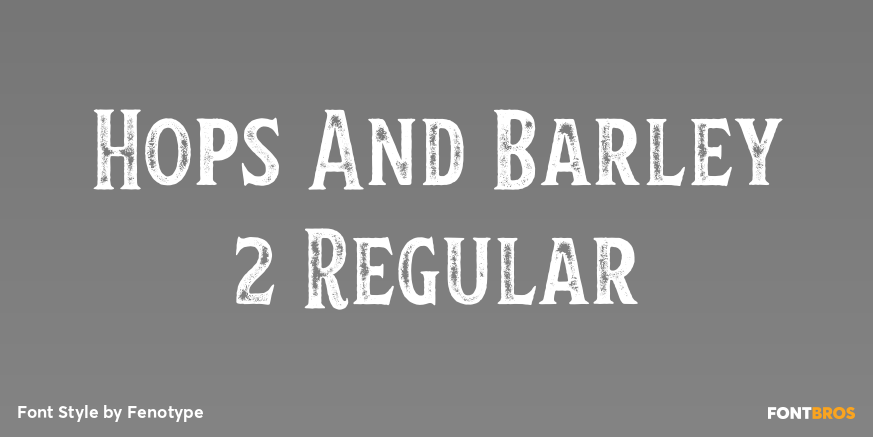 Hops And Barley 2 Regular Poster