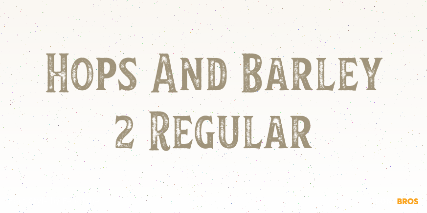 Hops And Barley 2 Regular Poster