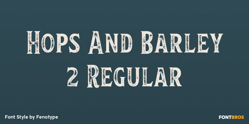 Hops And Barley 2 Regular Poster