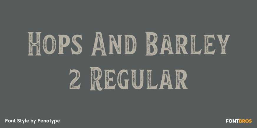 Hops And Barley 2 Regular Poster