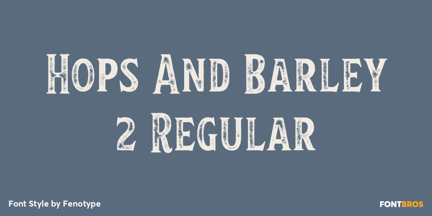 Hops And Barley 2 Regular Poster