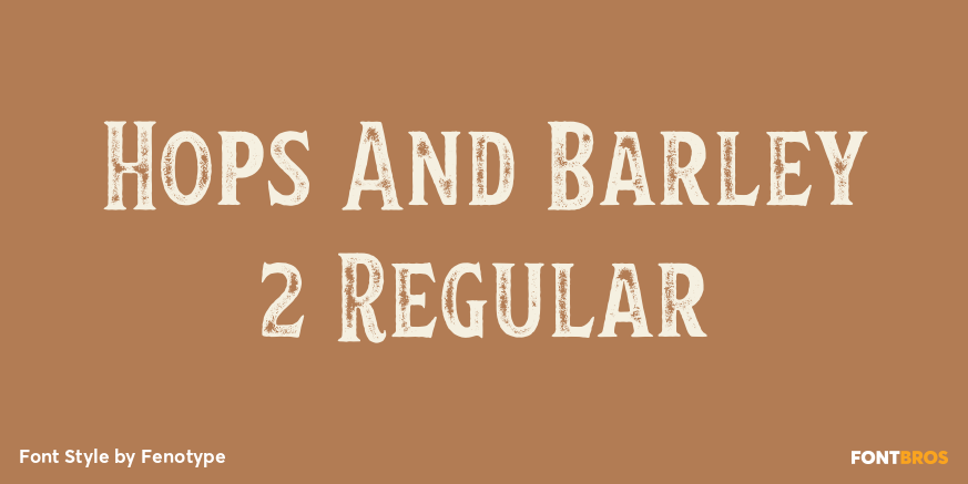 Hops And Barley 2 Regular Poster