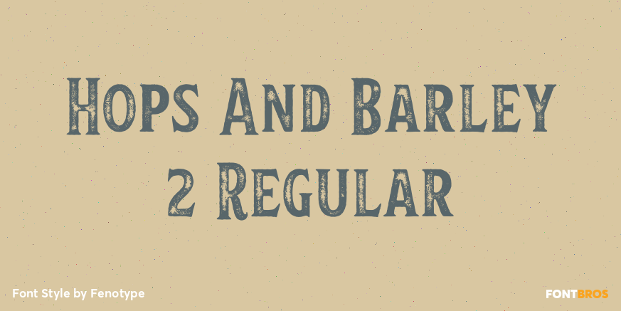 Hops And Barley 2 Regular Poster