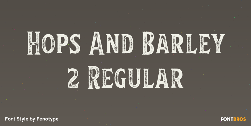 Hops And Barley 2 Regular Poster