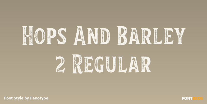 Hops And Barley 2 Regular Poster