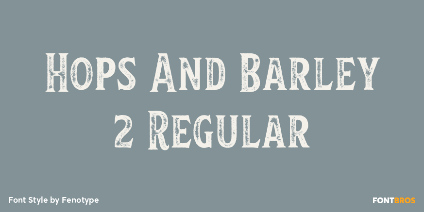 Hops And Barley 2 Regular Poster