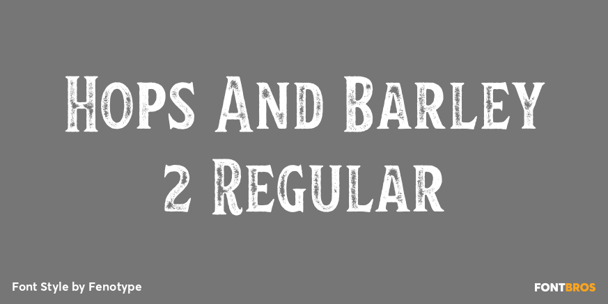 Hops And Barley 2 Regular Poster