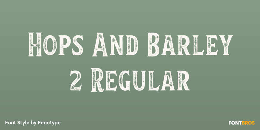 Hops And Barley 2 Regular Poster