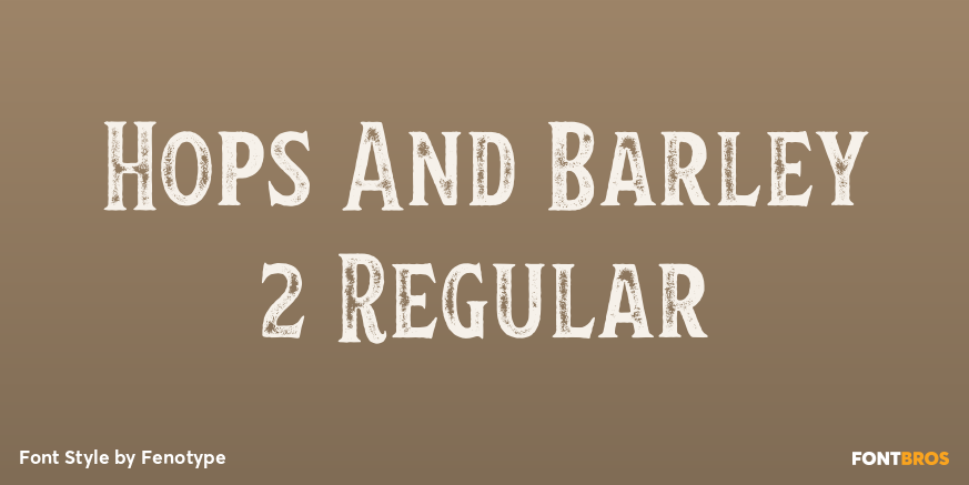 Hops And Barley 2 Regular Poster