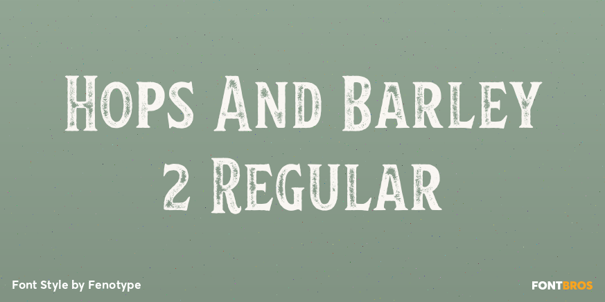 Hops And Barley 2 Regular Poster