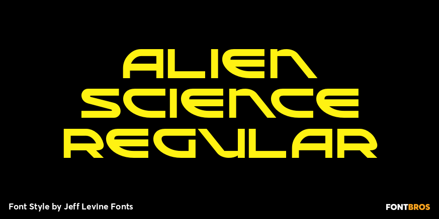 Alien Science Regular Poster