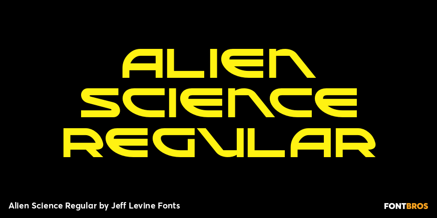 Alien Science Regular Poster