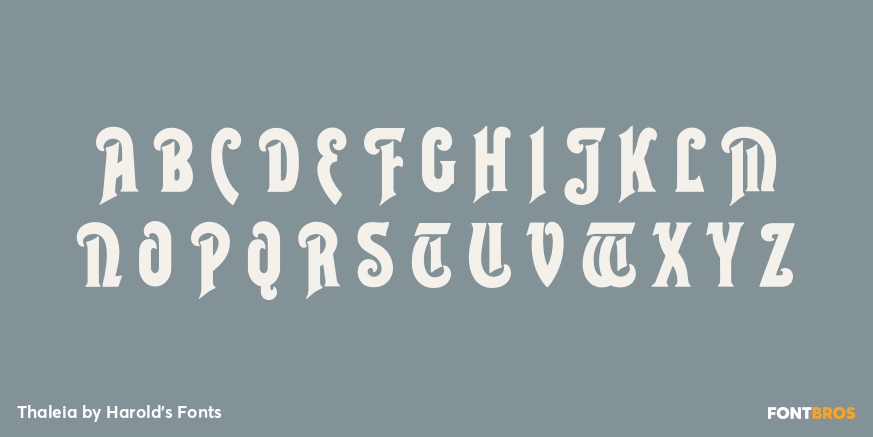 Thaleia Font Poster #1