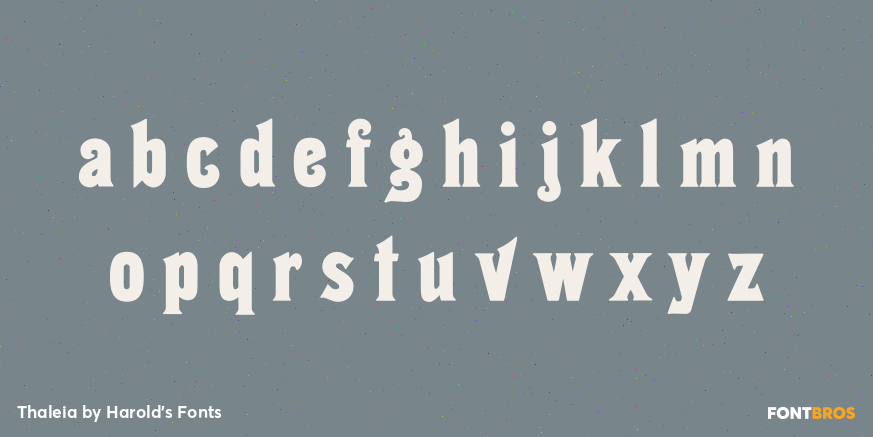 Thaleia Font Poster #1