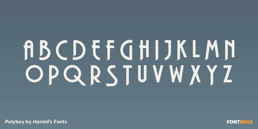 Polyboy Font Poster #2