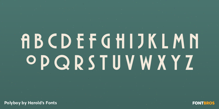 Polyboy Font Poster #3