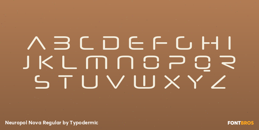 Neuropol Nova Regular Font Poster #2