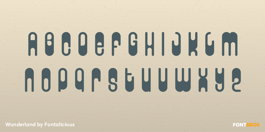 Wunderland Font Poster #1