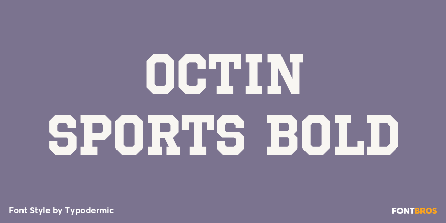 Octin Sports Bold Poster