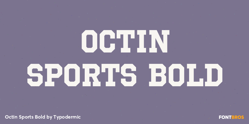 Octin Sports Bold Poster