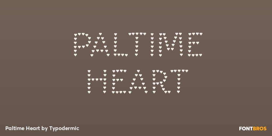 Paltime Heart Poster
