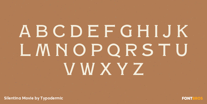 Silentina Movie Font Poster #1