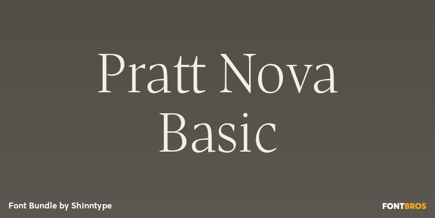Pratt Nova Basic Poster