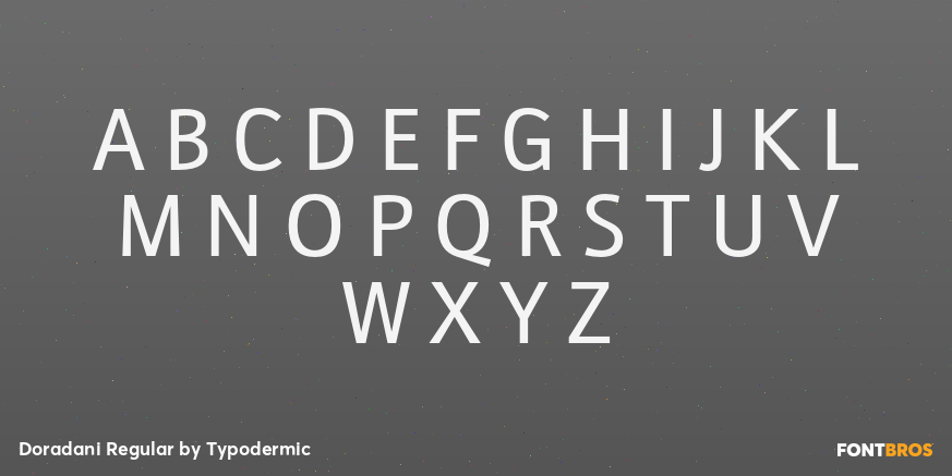 Doradani Regular Font Poster #2