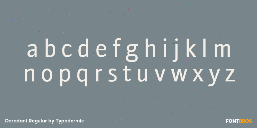 Doradani Regular Font Poster #3