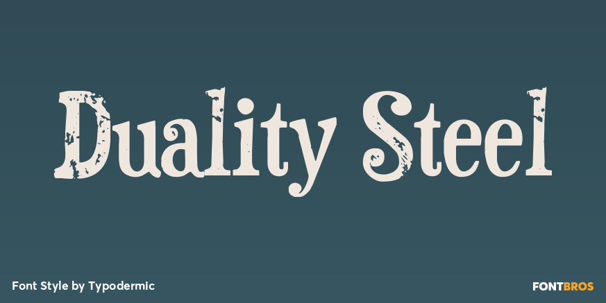 Duality Steel Poster