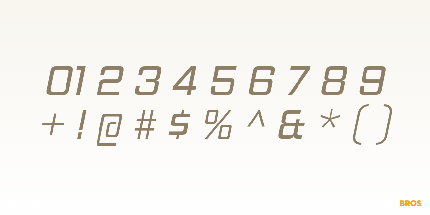 Hemi Head Book Italic Font Poster #4