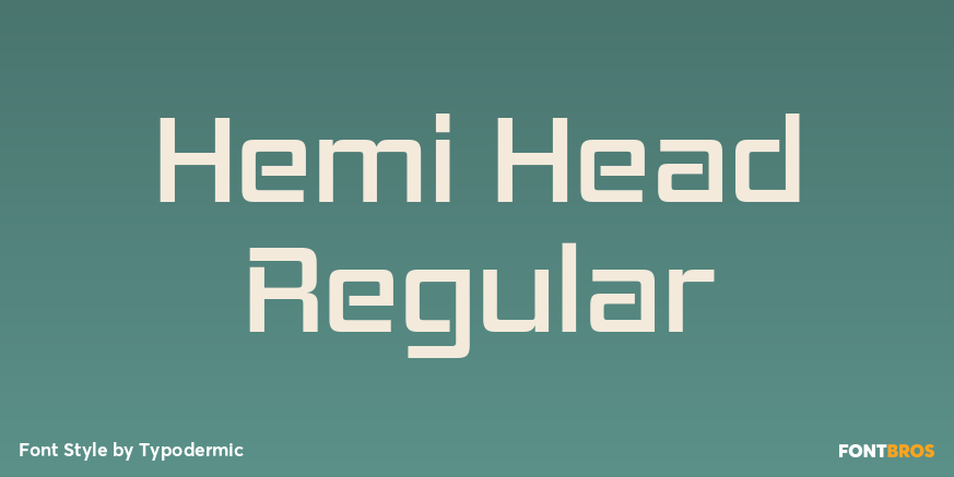 Hemi Head Regular Poster