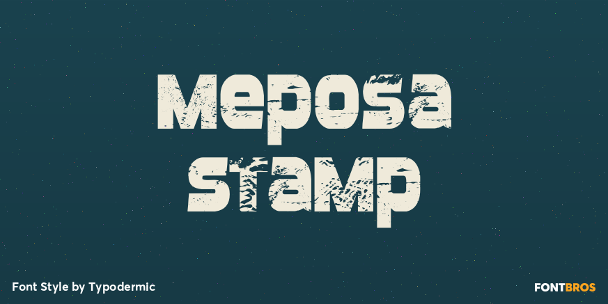 Meposa Stamp Poster