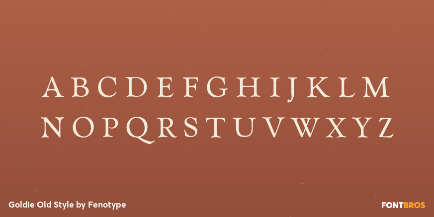 Goldie Old Style Font Poster #1
