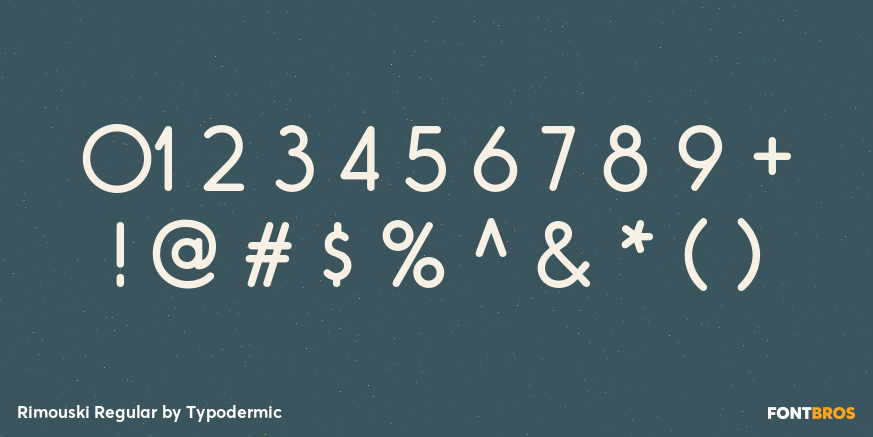 Rimouski Regular Font Poster #4